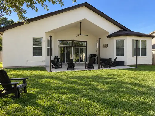 Exterior & covered patio painting — after