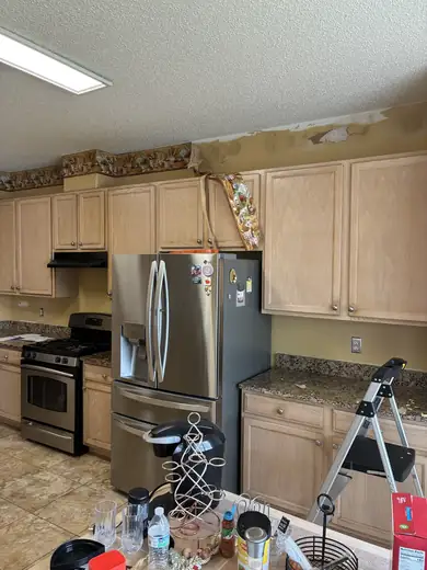 Cabinets, herringbone & more — during
