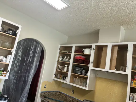 Cabinets, herringbone & more — during