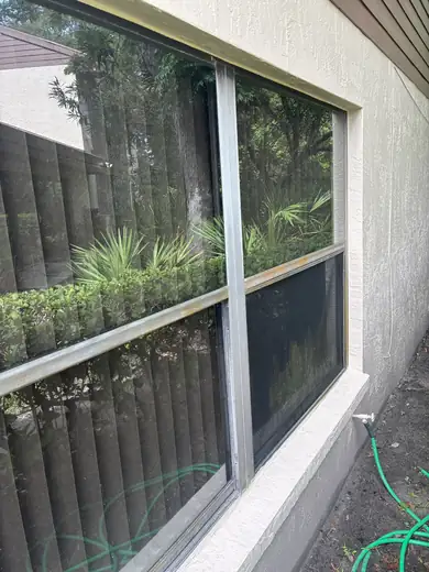 Window frame restoration — before